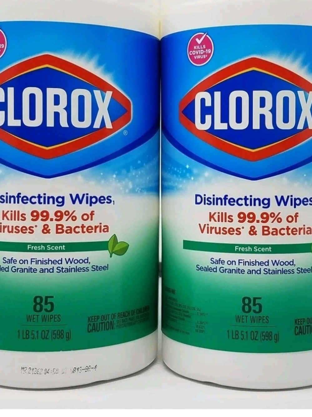 Clorox Disinfecting Wipes Canisters - Blue, White, Green